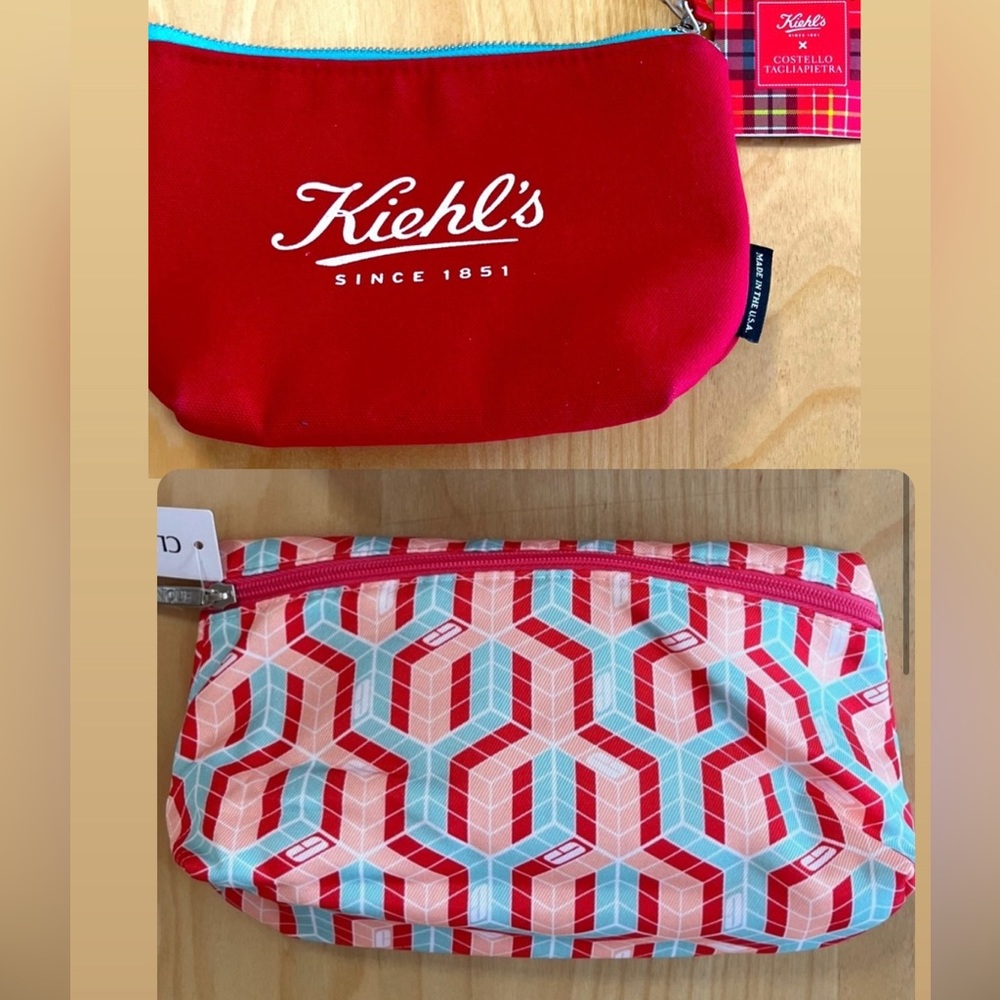 Clinique and Khiels by Costello Tagliapietra bag NWT

christmas